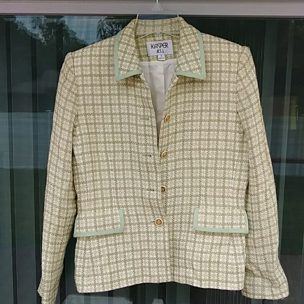 Kasper ASL Women's Tweed Blazer